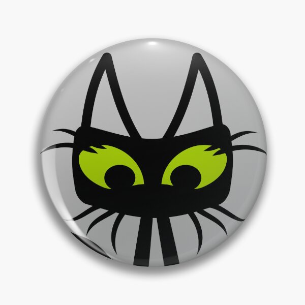 Item preview, Cat with green eyes designed and sold by ReflectedCrafts.