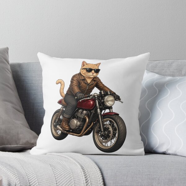 Item preview, Cool Cat Cafe Racer Rider designed and sold by TVEX19.
