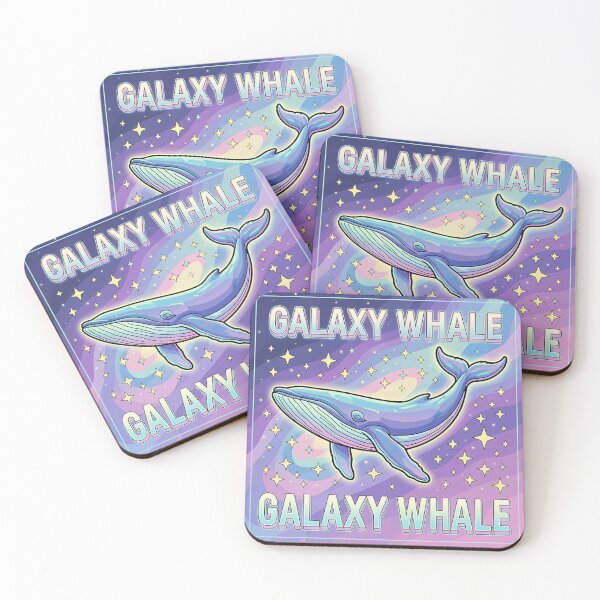 Item preview, Galaxy Whale Nebula Vaporwave Art designed and sold by DIUMERI.