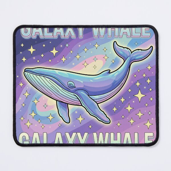 Item preview, Galaxy Whale Nebula Vaporwave Art designed and sold by DIUMERI.