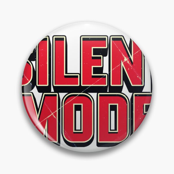 Item preview, Silent Mode Introvert Social Battery Typography designed and sold by RDproject.