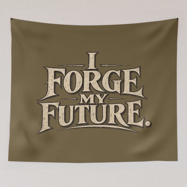 Item preview, I forge my future.(Vintage Version) designed and sold by MaxDreamsArt.