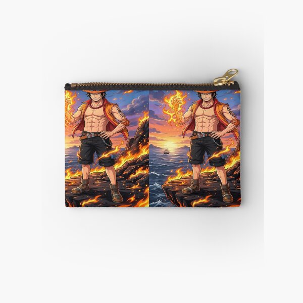 Item preview, One Piece Portgas D. Ace Fire Fist Wallpaper Aesthetic Anime Artwork designed and sold by Matt_Smith.