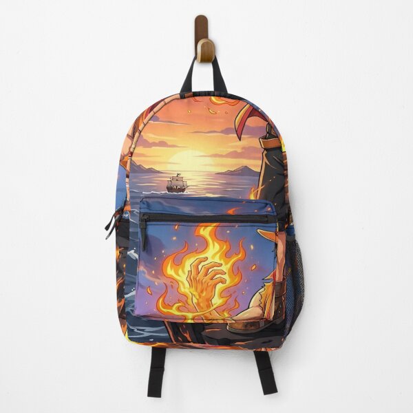 Item preview, One Piece Portgas D. Ace Fire Fist Wallpaper Aesthetic Anime Artwork designed and sold by Matt_Smith.