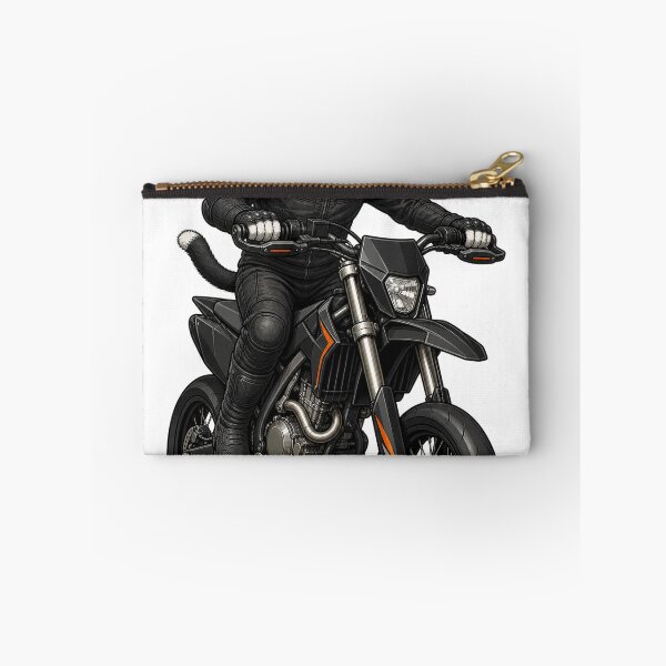 Item preview, Skull Helmet Cat Supermoto Rider designed and sold by TVEX19.