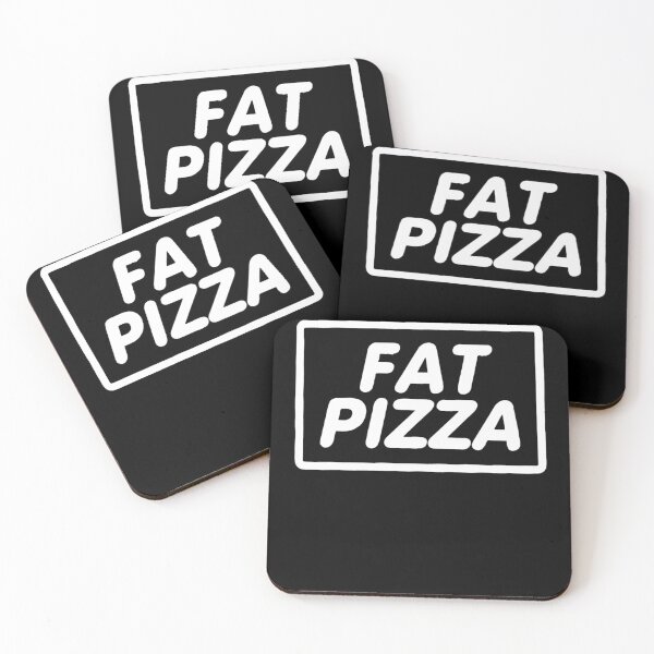 Item preview, Fat Pizza Logo designed and sold by MimicMiniatures.
