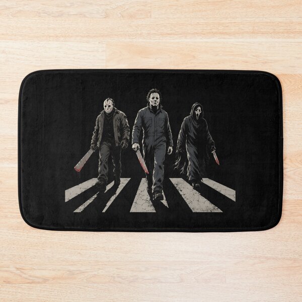 Item preview, Halloween Tshirts Michael Myers Jason Voorhees Ghost Face Horror Icons Abbey Road designed and sold by Hydlaaksmndriss.
