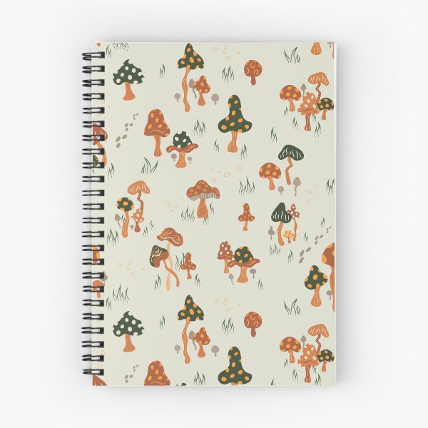 Item preview, Mushroom Meadow Pattern designed and sold by Daniel Bevis Design.
