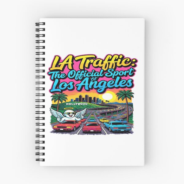 Item preview, LA Traffic The Official Sport of Los Angeles Funny California T-Shirt designed and sold by Sushikidsntod.