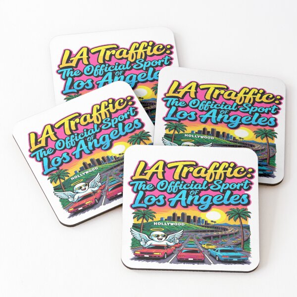Item preview, LA Traffic The Official Sport of Los Angeles Funny California T-Shirt designed and sold by Sushikidsntod.