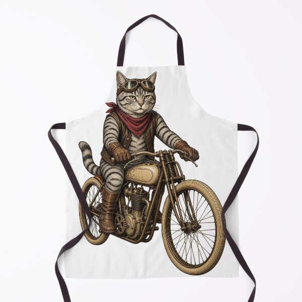 Item preview, Vintage Board Track Racer Cat designed and sold by TVEX19.