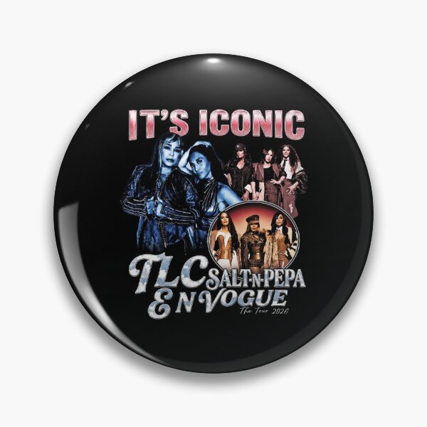 Item preview, Vintage TLC Salt N Pepa En Vogue It's Iconic Tour, 90s Music Girl Band designed and sold by perkmingStudio.