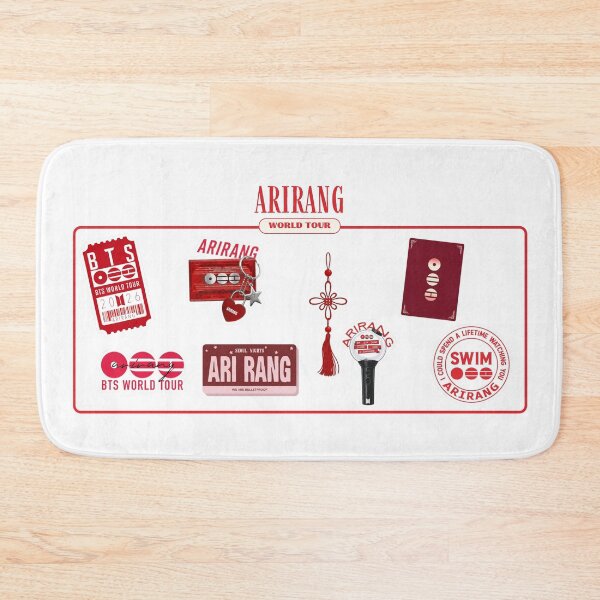 Item preview, BTS ARIRANG World Tour Inspired Concert Sticker Collection designed and sold by Palette & Hue.