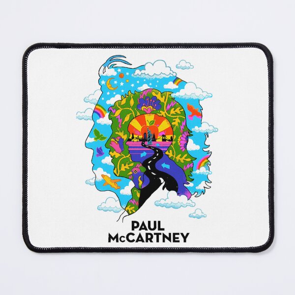 Item preview, Paul McCartney Live Psychedelic Pop Art Profile  designed and sold by EdaEichmann.