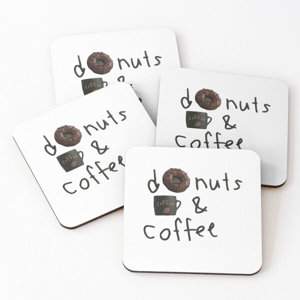 Item preview, donuts and coffee designed and sold by Miming.