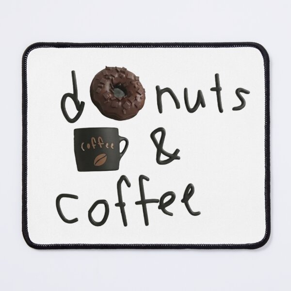 Item preview, donuts and coffee designed and sold by Miming.