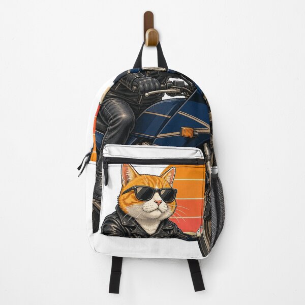 Item preview, Retro Sport Touring Cat Rider designed and sold by TVEX19.