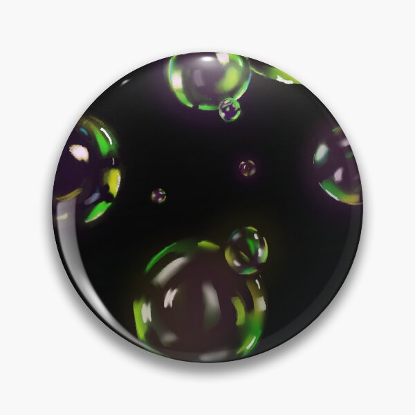 Item preview, Acid Bubbles — Digital Neon Art designed and sold by DoodlesbyEllieE.