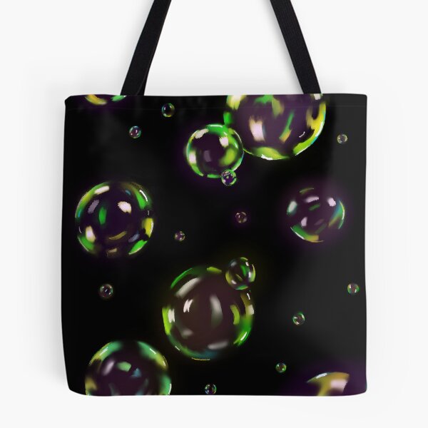 Item preview, Acid Bubbles — Digital Neon Art designed and sold by DoodlesbyEllieE.