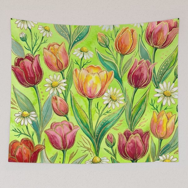 Item preview, Tulip and Camomile  designed and sold by GraphicsClub.