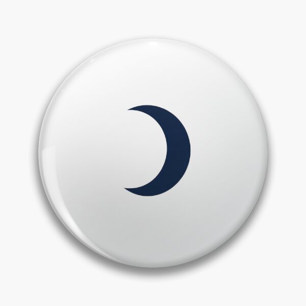 Item preview, Simple Crescent Moon | Clean Bold Graphic Design designed and sold by KaroxoStore.