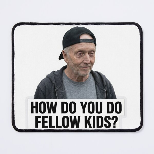 Item preview, How Do You Do Fellow Kids Jigsaw Saw Movie Meme Funny Horror Satire Graphic designed and sold by raedattia.