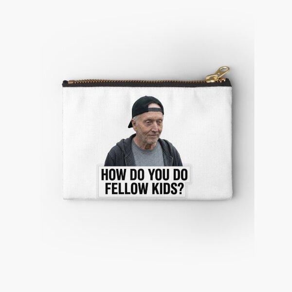 Item preview, How Do You Do Fellow Kids Jigsaw Saw Movie Meme Funny Horror Satire Graphic designed and sold by raedattia.