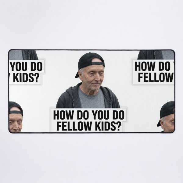 Item preview, How Do You Do Fellow Kids Jigsaw Saw Movie Meme Funny Horror Satire Graphic designed and sold by raedattia.