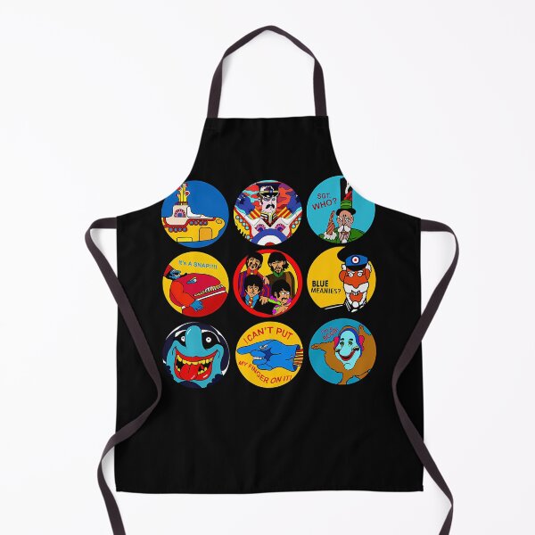 Item preview, Sgt Pepper Blue Meanies Yellow Submarine Badges designed and sold by EdaEichmann.