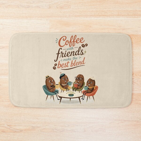 Item preview, Coffee with Friends – Best Blend Coffee Lovers designed and sold by ZanyPaintbrush.