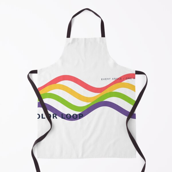 Item preview, Color Loop Wavy Rainbow Abstract Design designed and sold by NiloStudio.