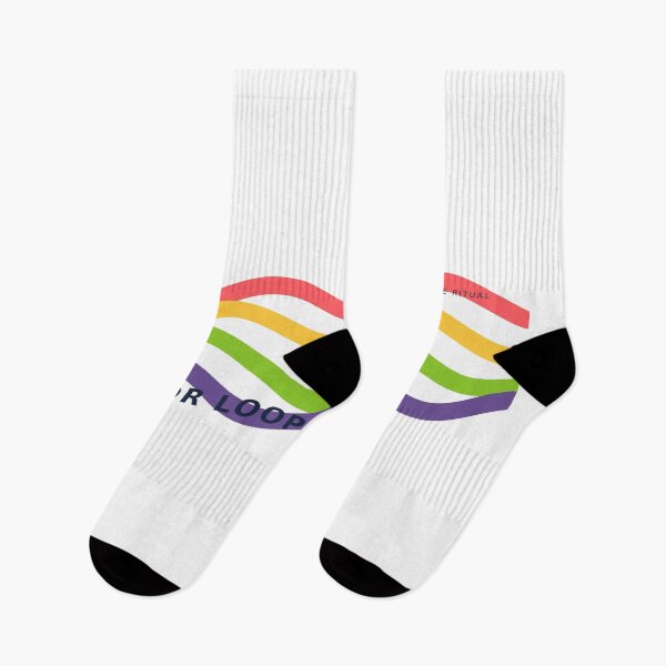 Item preview, Color Loop Wavy Rainbow Abstract Design designed and sold by NiloStudio.