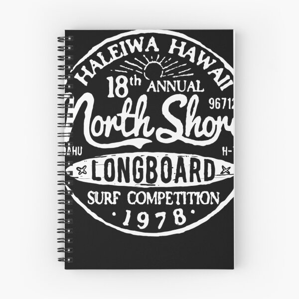 Item preview, Surfing Competition North Shore Haleiwa Longboard designed and sold by EdaEichmann.