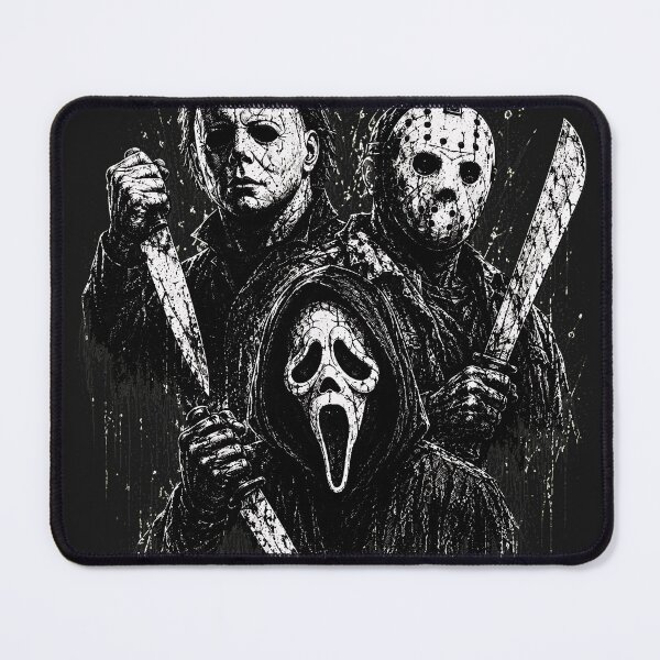 Item preview, Halloween Tshirts Michael Myers Jason Voorhees Ghost Face Horror Movie designed and sold by Hydlaaksmndriss.