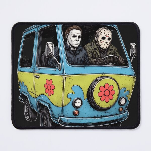 Item preview, Halloween Tshirts Michael Myers Jason Voorhees Horror Movie Road Trip Night designed and sold by Hydlaaksmndriss.