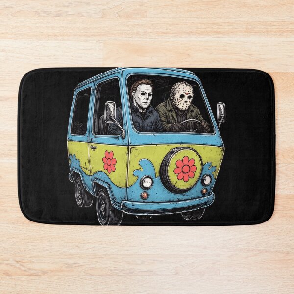 Item preview, Halloween Tshirts Michael Myers Jason Voorhees Horror Movie Road Trip Night designed and sold by Hydlaaksmndriss.