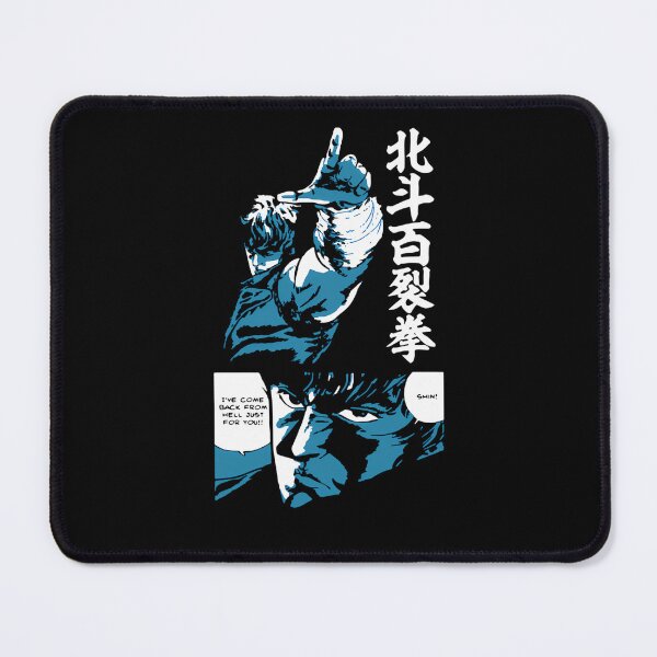 Item preview, Martial Artist Raising Finger In Teal Tone With Manga Panels designed and sold by GerardoJerde.