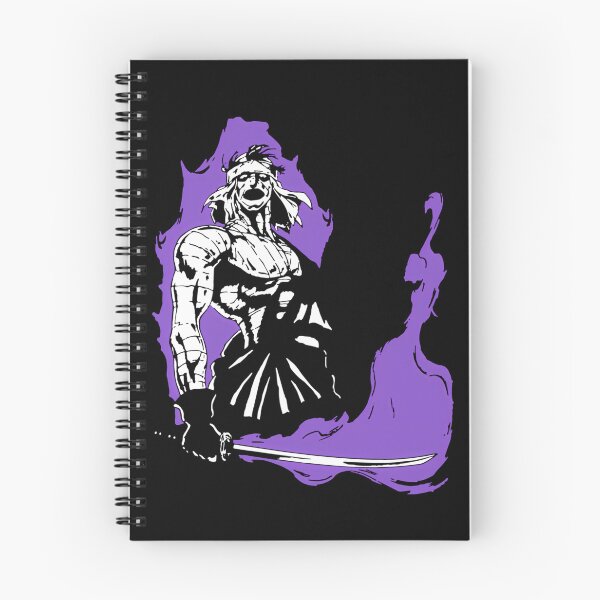 Item preview, Bandaged Swordsman Surrounded By Purple Flame Aura designed and sold by GerardoJerde.