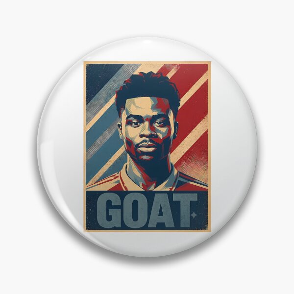 Item preview, Bukayo Saka - G.O.A.T Typography designed and sold by de-mTsevbcm.