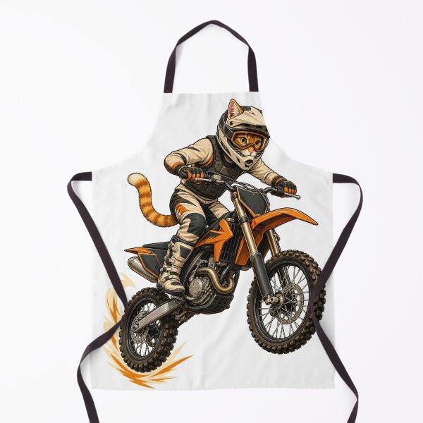Item preview, Motocross Cat Jumping Dirt Bike designed and sold by TVEX19.