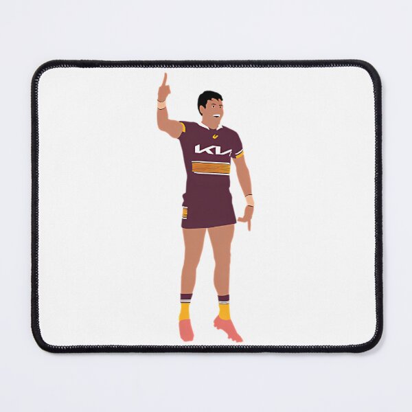 Item preview, Selwyn Cobbo - Brisbane Broncos designed and sold by ar-ioilki-ns.