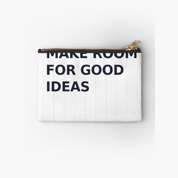 Item preview, Make Room For Good Ideas Typographic Poster designed and sold by NiloStudio.