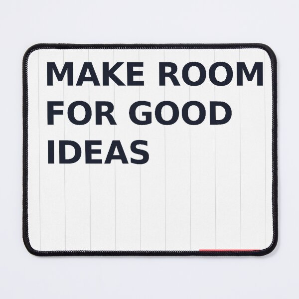 Item preview, Make Room For Good Ideas Typographic Poster designed and sold by NiloStudio.