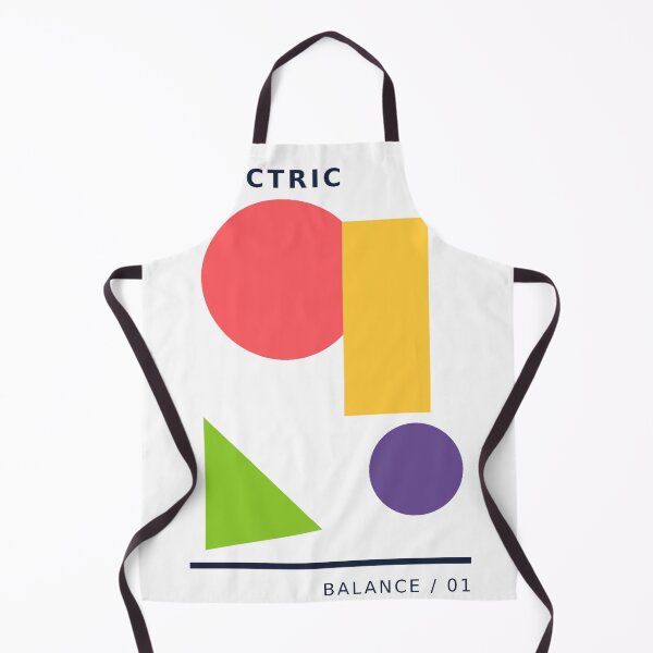 Item preview, Electric Balance Geometric Abstract Art Poster designed and sold by NiloStudio.