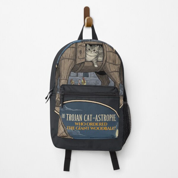 Item preview, The Trojan Cat-Astrophe designed and sold by codex antique.