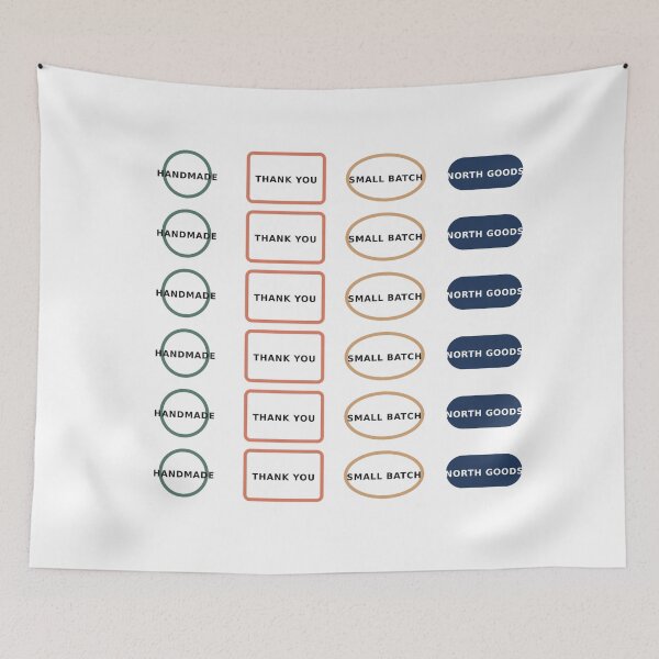 Item preview, Handmade Small Business Label Collection designed and sold by NiloStudio.
