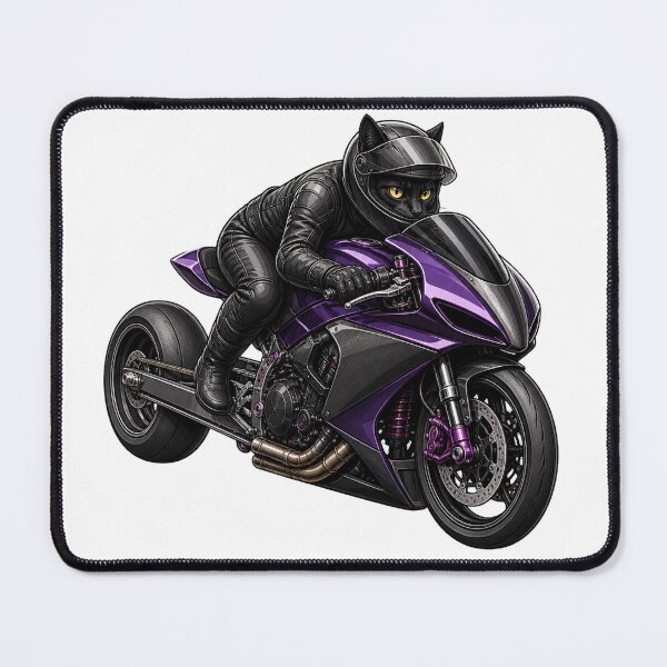 Item preview, Black Cat Drag Sportbike Racer designed and sold by TVEX19.