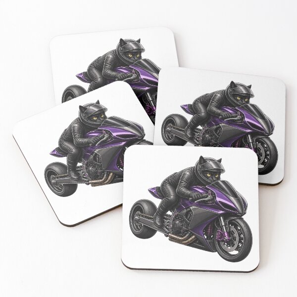 Item preview, Black Cat Drag Sportbike Racer designed and sold by TVEX19.