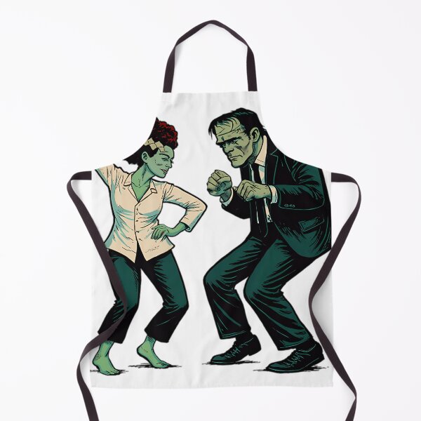 Item preview, Dancing Monster Couple Twist Dance Gothic Halloween designed and sold by Newfacedesi.