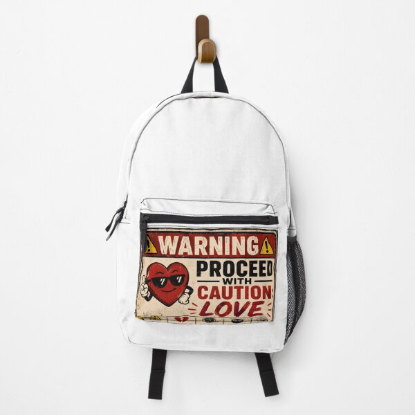 Item preview, Warning Proceed With Caution Love Funny Vintage Sign designed and sold by Sitred123.